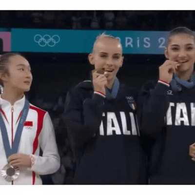 Cute Olympics Moment