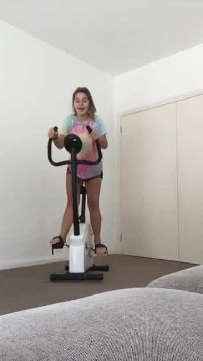 DBS rocking the bike