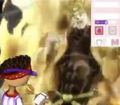 Dio getting his order