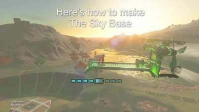 The Sky Base (AKA the Backflipper). An infinite flying platform with wonderful handling, light towing power, and sweet aerobatics!