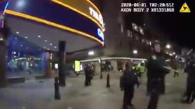 Meanwhile in Boston : Cop caught on camera bragging about running over BLM protesters with his car.