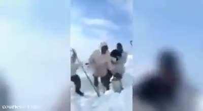 Here is another video of Indian Army soldiers suffering in freezing temperature.