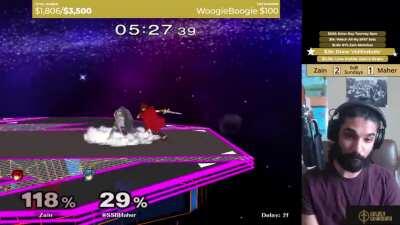 Zain gets the reverse 4 stock... FOR CHARITY!