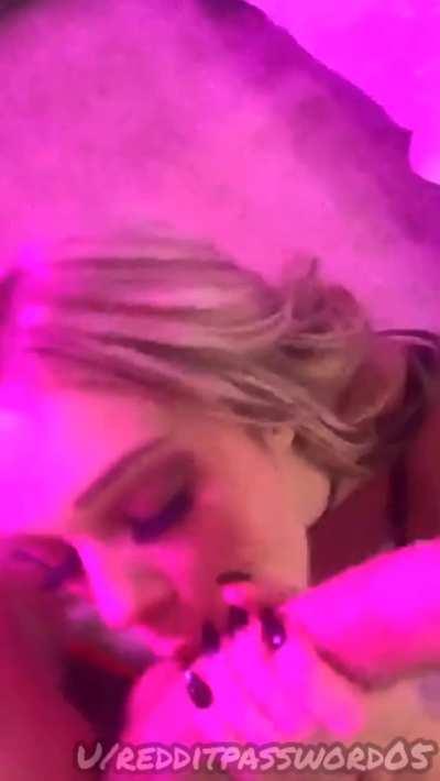 Kali Roses Deepthroating 10 Inch Cock And Swallowing