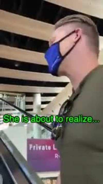 Пранк с маской