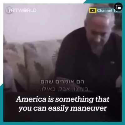 Netanyahu 2001 we always strike the Palestinians painfully and easily decive the Americans that we are the victims