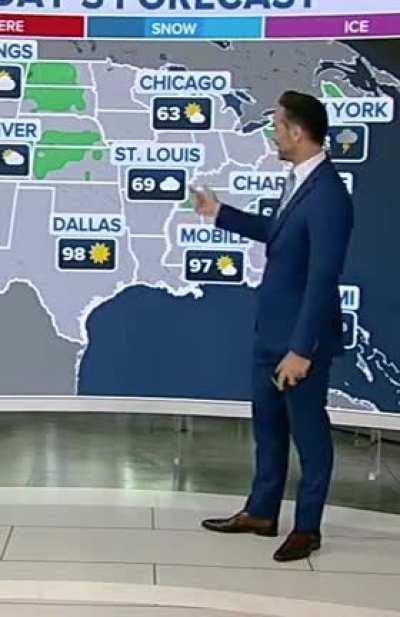 Speed even the news guys saying it