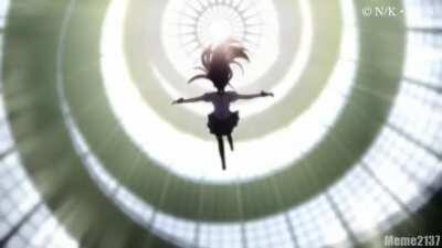 Senjougahara Falling Monogatari meme