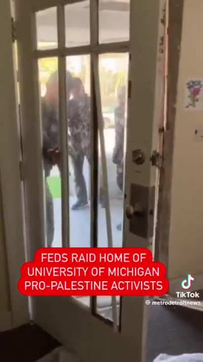 Feds raid home of University of Michigan pro-Palestine activists
