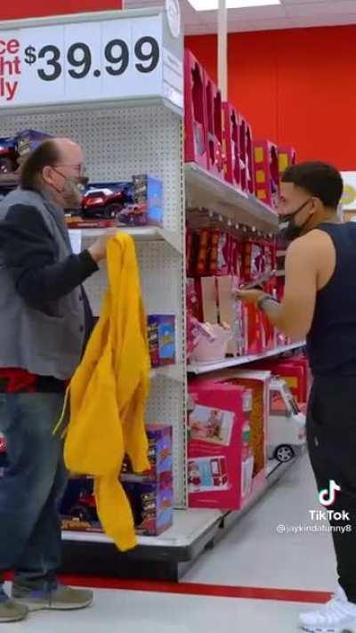 To make a mockery of Hawaiian shirt guy 🤙