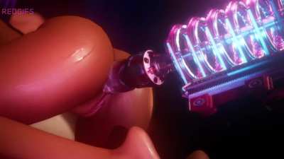 [🔊] Ela demonstrating the superior jiggle physics delivered by the Apex Drildo 6090 series