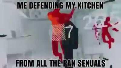 I usually just put w's