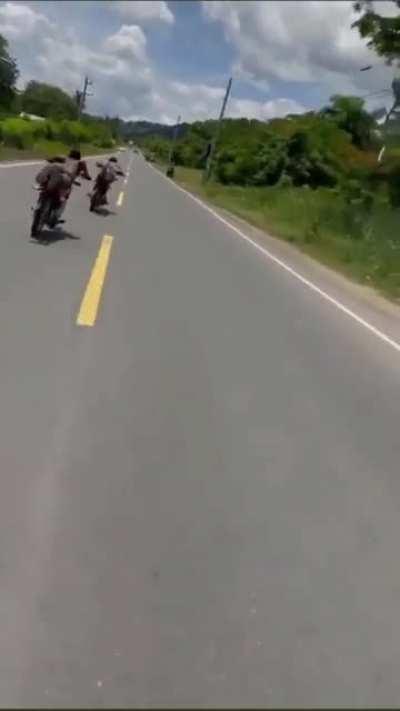 street racing in the Dominican Republic