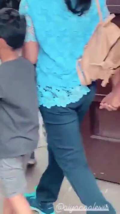 That Kid Knew What He Was Looking At 👀😬