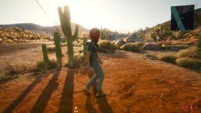 3rd person mode is in game, but disabled