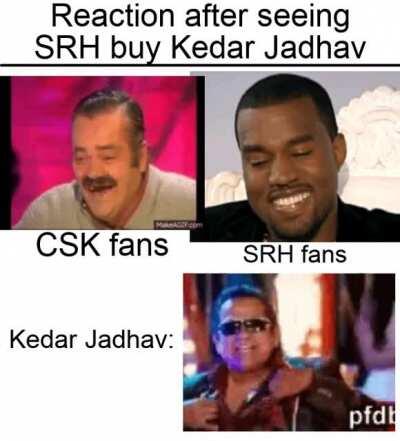 As a srh fan i dont know how to react