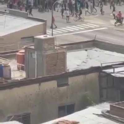 Protests all across the country.