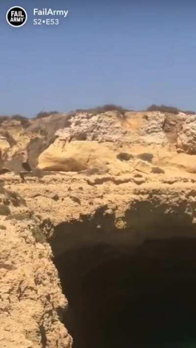 Maybe check before you jump...?