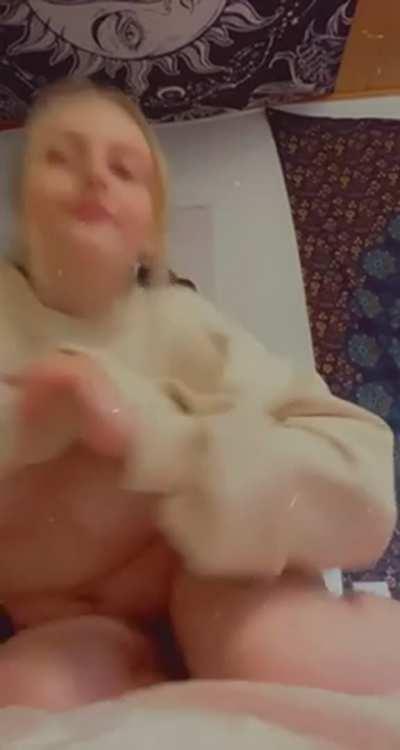 What would you do with a chubby blonde?