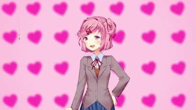 Animated Hair Physics: Natsuki Edition II
