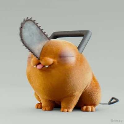 Pochita 3D animation by me