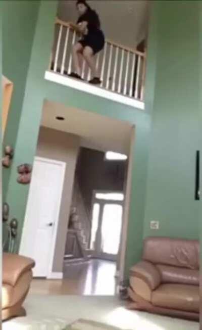 My jellybean on the last jump in door dash