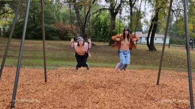 This was our Idea of Fun at the Park