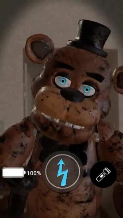 Freddy offers a hug!