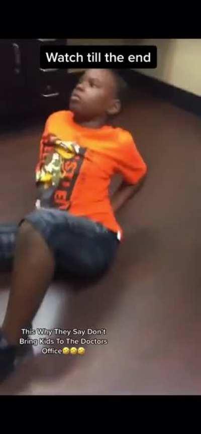 Lil bro did not listen 😂