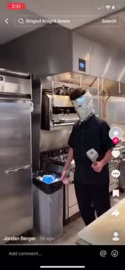 Must of been a slow knight 