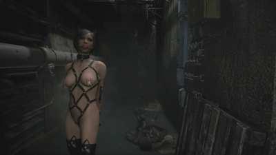 Ada Wong Kitty BDSM (Mod by DrSlumpx) (Resident Evil 2 Remake)