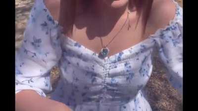 Casi nos deja ver esa belleza