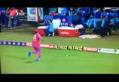 Sacrificed her spine to stop the ball going out