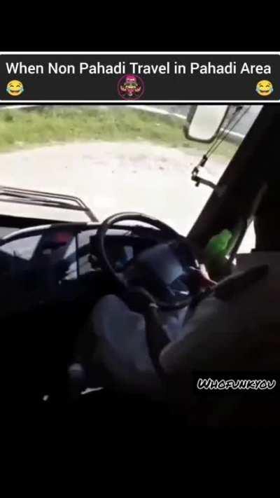 When non-Pahadis travel in Pahadi area