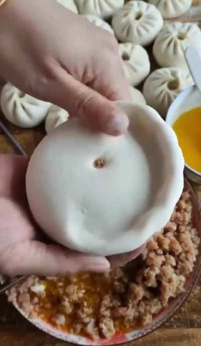 When you want to eat bao but save on meat