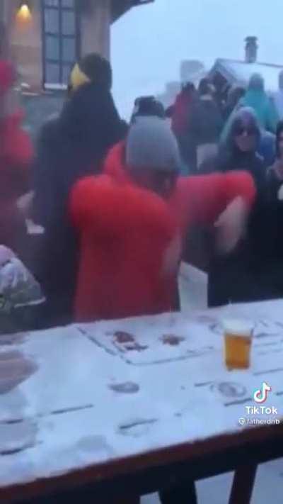 A DJ and his smoke machine