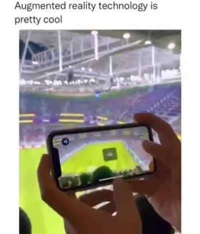 Augmented Reality to a whole new level