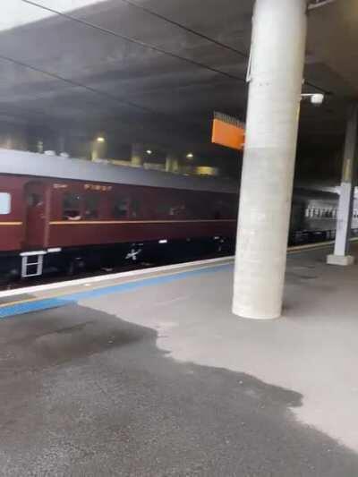 3801 made a show at Sydenham station earlier