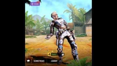 another one of these edits. recorded 119 of my skins doing this full emote