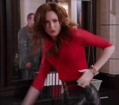 Karen Gillan dancing and shaking her ass