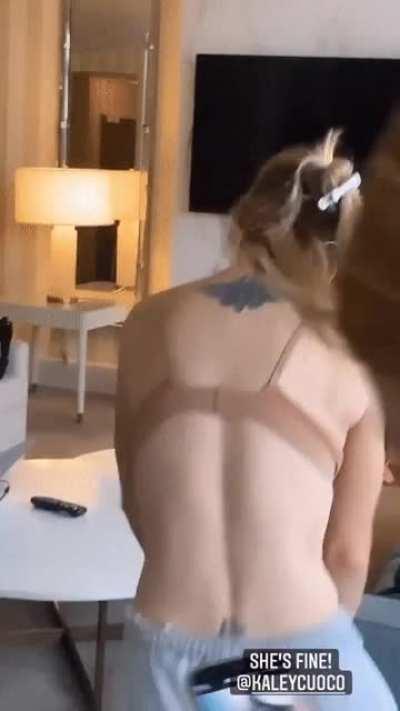 Dancing Around In A Bra