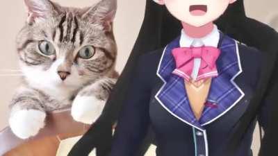 Tsukino Mito celebrating her birthday by uploading this video...