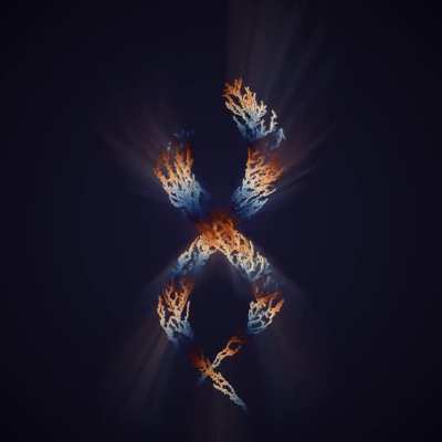Order and Disorder - Genuary Day 16 (DLA simulation)