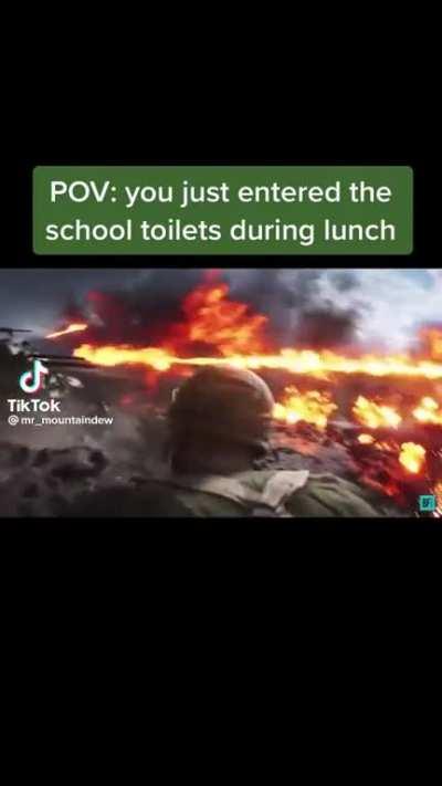 WW3 in the school after lunch
