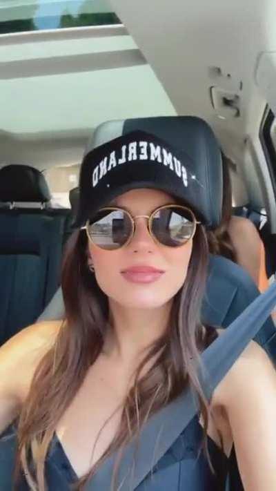 Jamming in her car 6/23/2023