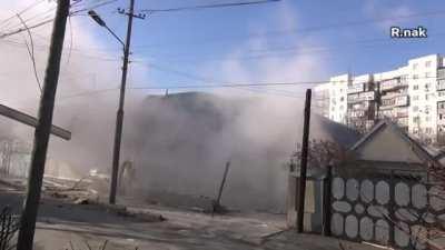 Russian FSB in massive combat