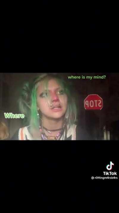 I already think kids posting edgy videos to this sound is cringe but the fucking safety pin?!!!?