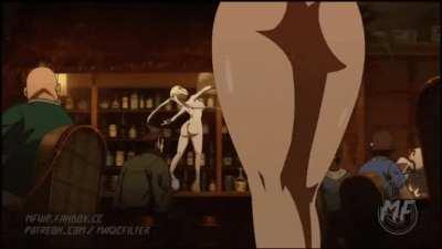 Lucy & Erza's Sexy Moves (Magic_Filter) [Fairy Tail]