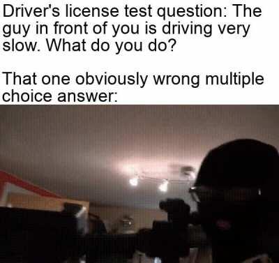 Can't drive slow anymore