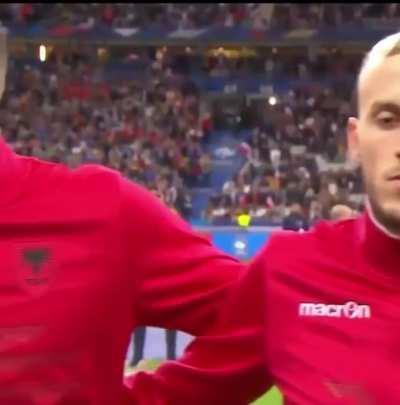 Remember the time that this stadium played Teen X instead of Albania's national anthem